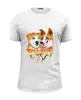 Заказать мужскую футболку в Москве. Футболка базовая Две собаки от aleks_say - готовые дизайны и нанесение принтов.