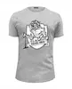 Заказать мужскую футболку в Москве. Футболка базовая Heavy Metal Gymwear от Leichenwagen - готовые дизайны и нанесение принтов.