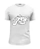 Заказать мужскую футболку в Москве. Футболка базовая Simon's Cat #3 от shinko - готовые дизайны и нанесение принтов.