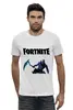 Заказать мужскую футболку в Москве. Футболка базовая Fortnite от AstArt - готовые дизайны и нанесение принтов.