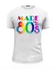 Заказать мужскую футболку в Москве. Футболка базовая MadeInThe80s  от balden - готовые дизайны и нанесение принтов.