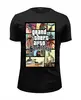 Заказать мужскую футболку в Москве. Футболка базовая Grand Theft Auto San Andreas от Nalivaev - готовые дизайны и нанесение принтов.