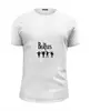 Заказать мужскую футболку в Москве. Футболка базовая The Beatles от YellowCloverShop - готовые дизайны и нанесение принтов.