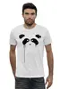 Заказать мужскую футболку в Москве. Футболка базовая Panda от Антонио Венце - готовые дизайны и нанесение принтов.