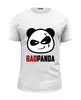 Заказать мужскую футболку в Москве. Футболка базовая Bad Panda от Leichenwagen - готовые дизайны и нанесение принтов.