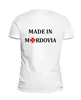 Заказать мужскую футболку в Москве. Футболка базовая Made in Mordovia мужская от Анна Б - готовые дизайны и нанесение принтов.