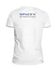 Заказать мужскую футболку в Москве. Футболка базовая SpaceX от emaill@inbox.ru - готовые дизайны и нанесение принтов.