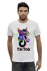 Заказать мужскую футболку в Москве. Футболка базовая TIK TOK (Tik Tok video) от vista12761@rambler.ru - готовые дизайны и нанесение принтов.