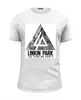 Заказать мужскую футболку в Москве. Футболка базовая Linkin Park от inPrintio - готовые дизайны и нанесение принтов.