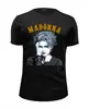 Заказать мужскую футболку в Москве. Футболка базовая Madonna от Leichenwagen - готовые дизайны и нанесение принтов.