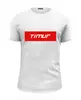 Заказать мужскую футболку в Москве. Футболка базовая Timur от THE_NISE  - готовые дизайны и нанесение принтов.