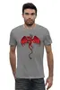 Заказать мужскую футболку в Москве. Футболка базовая Красный Дракон от printik - готовые дизайны и нанесение принтов.
