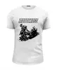 Заказать мужскую футболку в Москве. Футболка базовая Motocross  от T-shirt print  - готовые дизайны и нанесение принтов.