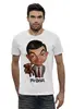 Заказать мужскую футболку в Москве. Футболка базовая Mr.Bean от Leichenwagen - готовые дизайны и нанесение принтов.