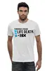 Заказать мужскую футболку в Москве. Футболка базовая Черный юмор  от T-shirt print  - готовые дизайны и нанесение принтов.