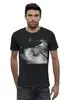 Заказать мужскую футболку в Москве. Футболка базовая Lous Cat от cigaretko - готовые дизайны и нанесение принтов.
