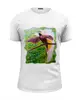 Заказать мужскую футболку в Москве. Футболка базовая Малая райская птица от veatim@yandex.ru - готовые дизайны и нанесение принтов.