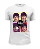 Заказать мужскую футболку в Москве. Футболка базовая ✪ The Beatles ✪ от balden - готовые дизайны и нанесение принтов.