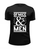 Заказать мужскую футболку в Москве. Футболка базовая Of Mice & Men от geekbox - готовые дизайны и нанесение принтов.