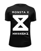 Заказать мужскую футболку в Москве. Футболка базовая Monsta X от geekbox - готовые дизайны и нанесение принтов.