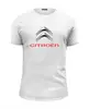 Заказать мужскую футболку в Москве. Футболка базовая Citroen от DESIGNER   - готовые дизайны и нанесение принтов.