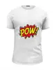 Заказать мужскую футболку в Москве. Футболка базовая Pooow! от ivanium - готовые дизайны и нанесение принтов.