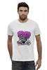 Заказать мужскую футболку в Москве. Футболка базовая Monster love от T-shirt print  - готовые дизайны и нанесение принтов.
