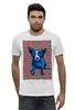 Заказать мужскую футболку в Москве. Футболка базовая Синий Пес от Pinky-Winky - готовые дизайны и нанесение принтов.