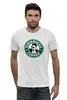 Заказать мужскую футболку в Москве. Футболка базовая Shanbucks Coffee от prettydisaster - готовые дизайны и нанесение принтов.