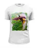 Заказать мужскую футболку в Москве. Футболка базовая Райская птица от veatim@yandex.ru - готовые дизайны и нанесение принтов.