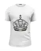 Заказать мужскую футболку в Москве. Футболка базовая Царь-просто Царь от badarma2002@gmail.com - готовые дизайны и нанесение принтов.