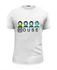 Заказать мужскую футболку в Москве. Футболка базовая Dr. House_3 от panopticum - готовые дизайны и нанесение принтов.