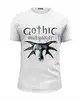 Заказать мужскую футболку в Москве. Футболка базовая GOTHIC от robus - готовые дизайны и нанесение принтов.