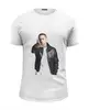 Заказать мужскую футболку в Москве. Футболка базовая Eminem Футболка  от snoopdogg - готовые дизайны и нанесение принтов.