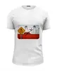 Заказать мужскую футболку в Москве. Футболка базовая Salvador от gent777 - готовые дизайны и нанесение принтов.