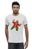 Заказать мужскую футболку в Москве. Футболка базовая Master Roshi Santa от balden - готовые дизайны и нанесение принтов.