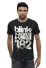 Заказать мужскую футболку в Москве. Футболка базовая blink182 smile t-shirt от lozerkids - готовые дизайны и нанесение принтов.
