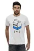 Заказать мужскую футболку в Москве. Футболка базовая milk 1 от nikskiru - готовые дизайны и нанесение принтов.