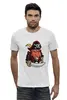 Заказать мужскую футболку в Москве. Футболка базовая Пират от aleks_say - готовые дизайны и нанесение принтов.