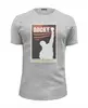 Заказать мужскую футболку в Москве. Футболка базовая Rocky / Рокки от KinoArt - готовые дизайны и нанесение принтов.