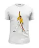 Заказать мужскую футболку в Москве. Футболка базовая Freddie Mercury от balden - готовые дизайны и нанесение принтов.