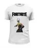 Заказать мужскую футболку в Москве. Футболка базовая Fortnite от AstArt - готовые дизайны и нанесение принтов.