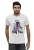 Заказать мужскую футболку в Москве. Футболка базовая Sally Face (Салли фейс) от Анастасия Вахрушева - готовые дизайны и нанесение принтов.