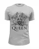 Заказать мужскую футболку в Москве. Футболка базовая QUEEN от robus - готовые дизайны и нанесение принтов.