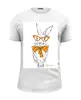 Заказать мужскую футболку в Москве. Футболка базовая Кролик от Дмитрий - готовые дизайны и нанесение принтов.