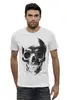 Заказать мужскую футболку в Москве. Футболка базовая skull №2 Tom-s_design от tom-s_design - готовые дизайны и нанесение принтов.