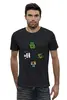 Заказать мужскую футболку в Москве. Футболка базовая Minecraft от cherdantcev - готовые дизайны и нанесение принтов.