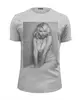 Заказать мужскую футболку в Москве. Футболка базовая Scarlett Johansson от KinoArt - готовые дизайны и нанесение принтов.