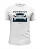 Заказать мужскую футболку в Москве. Футболка базовая Toyota GT86 Low&Wide от Oleg Markaryan - готовые дизайны и нанесение принтов.