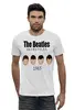Заказать мужскую футболку в Москве. Футболка базовая The Beatles 1963  от ROK - готовые дизайны и нанесение принтов.